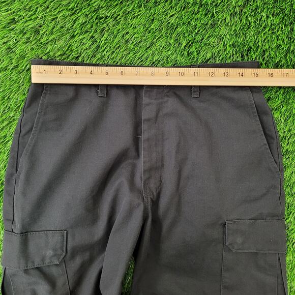 Vintage Y2K RedKap Cargo Shorts 30x9 Black - Picture 11 of 16